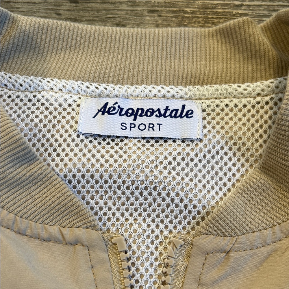 Aeropostale Lightweight Bomber Jacket Zip Front Casual Windbreaker - Picture 3 of 13
